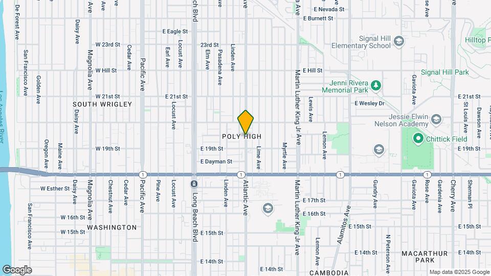 1933 Atlantic Ave Map and Location Details