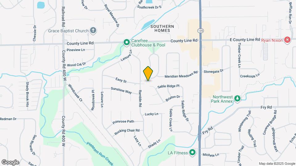 971 Andover Dr Map and Location Details