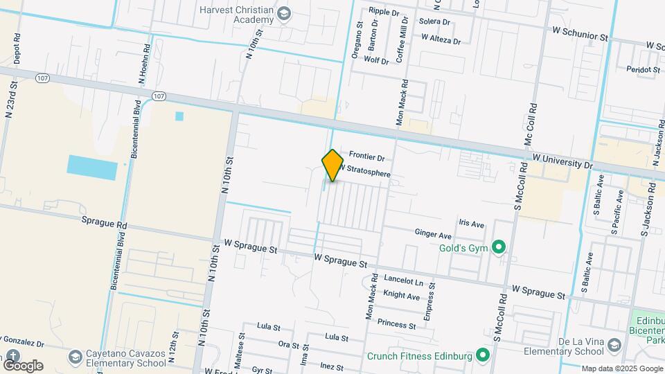 407 Teague Ave, Unit 1 Map and Location Details