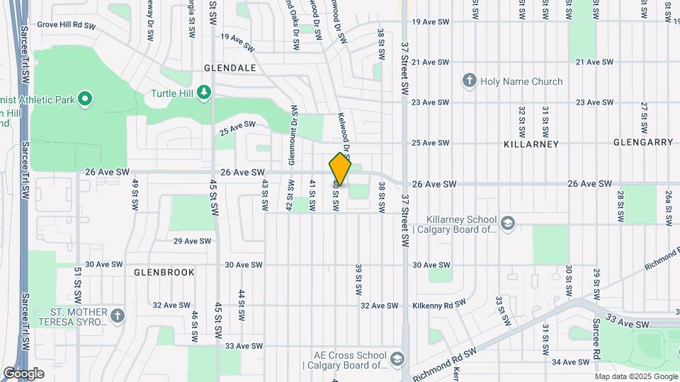 2718 40th St SW Map and Location Details