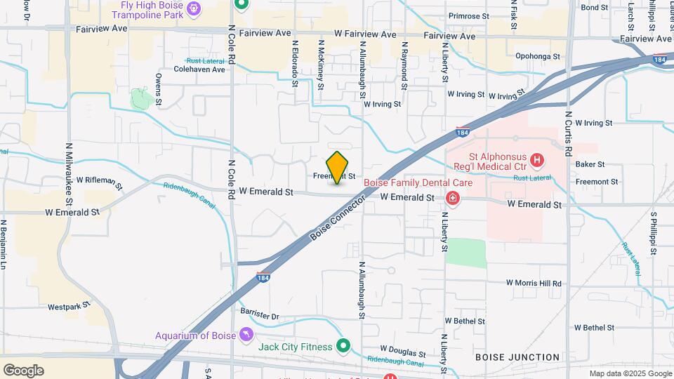 853 N Gossett Pl, Unit 853 Map and Location Details