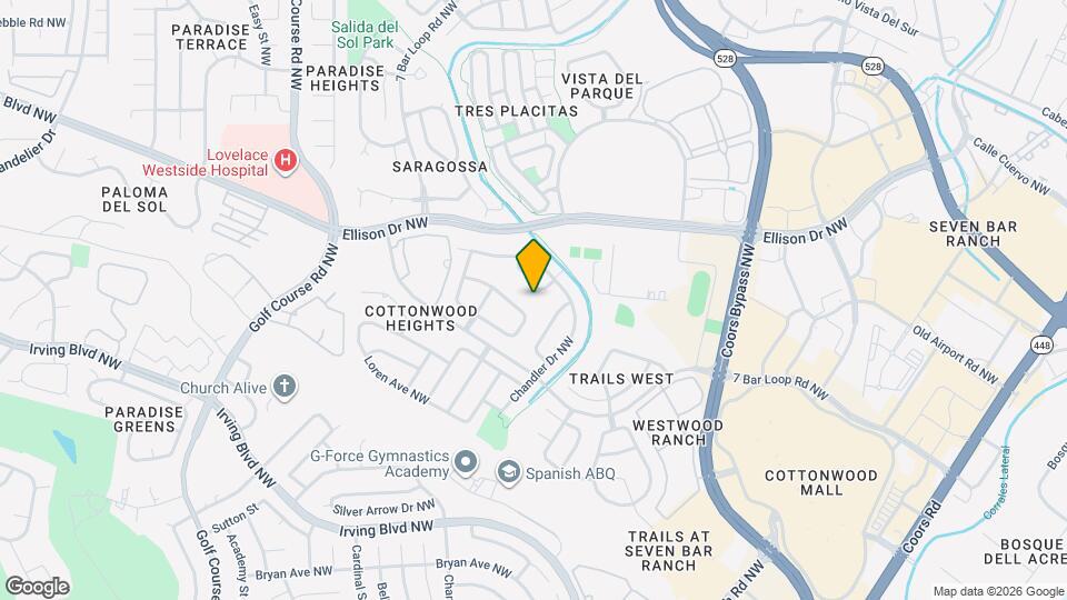4220 Packaway Rd NW Map and Location Details