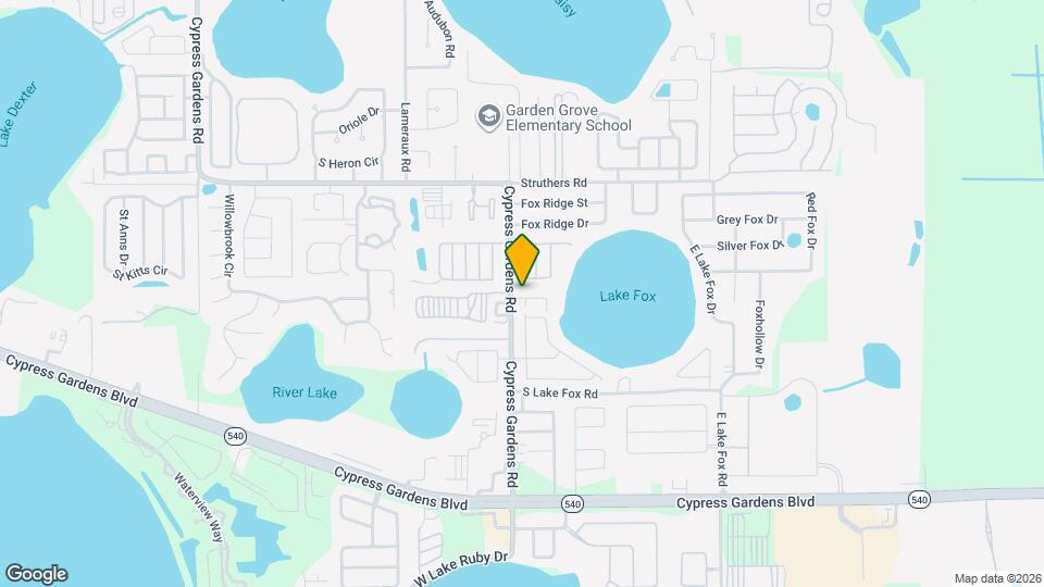 5603 Lake Fox Cir, Unit 202 Map and Location Details