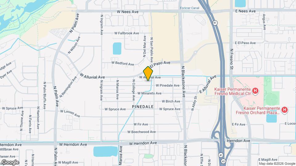 230 W Pinedale Ave Map and Location Details