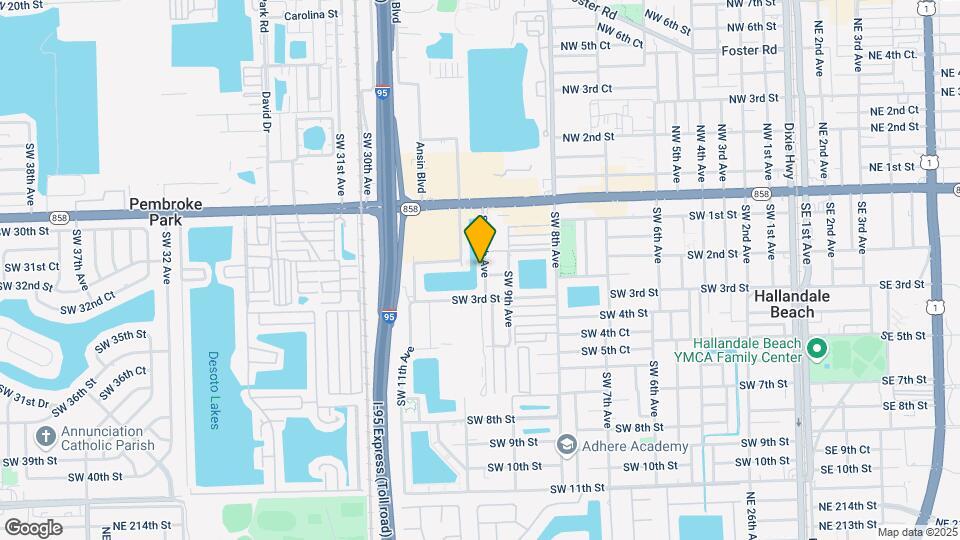 220 SW 10th Ave, Unit 209 Map and Location Details