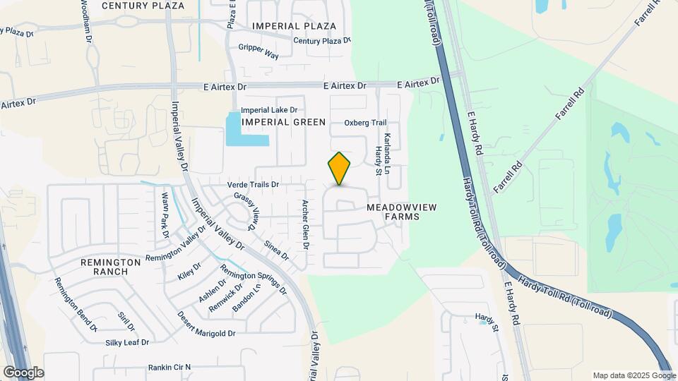 1410 Spencer Glen Ln Map and Location Details