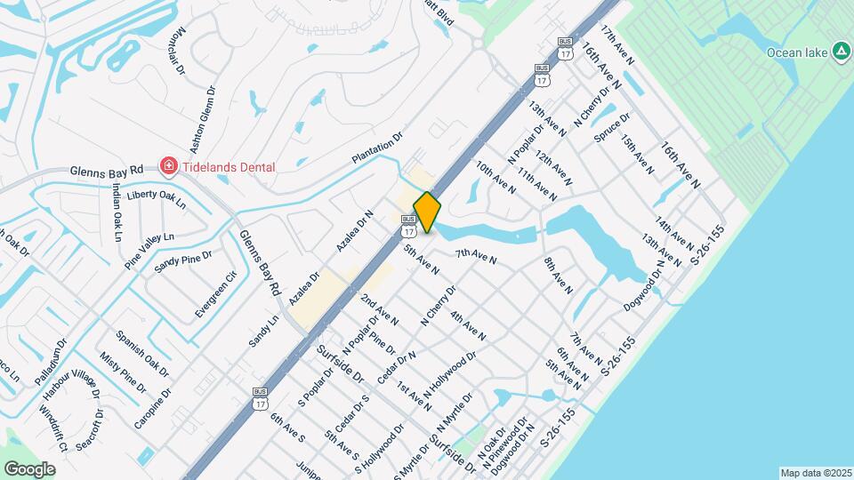 512 Lake Shore Dr Mapa y Detalles de la Ubicación