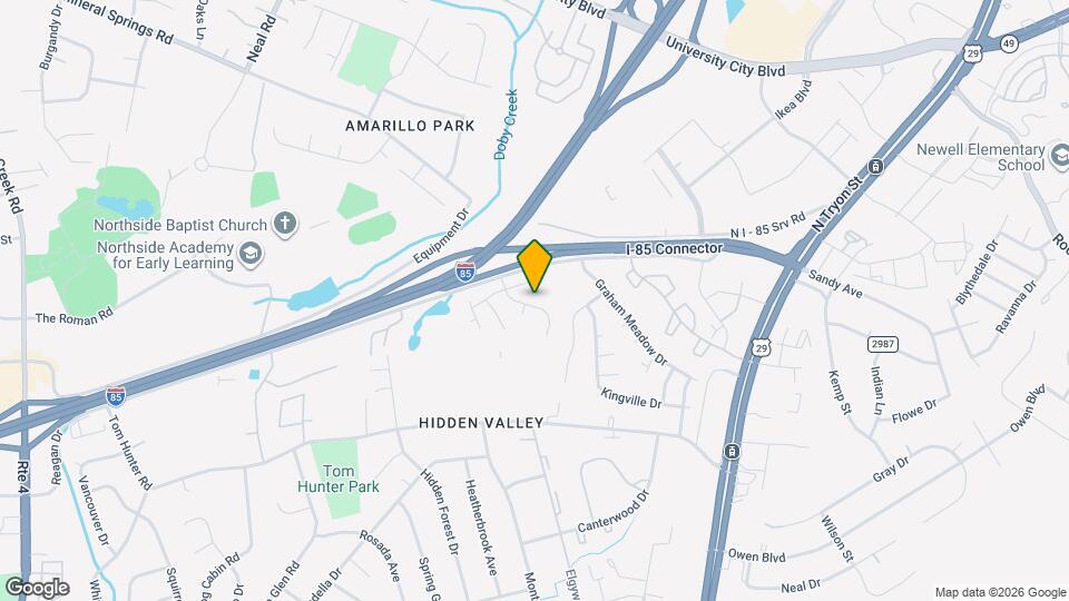 6648 Hampton Way Dr Map and Location Details