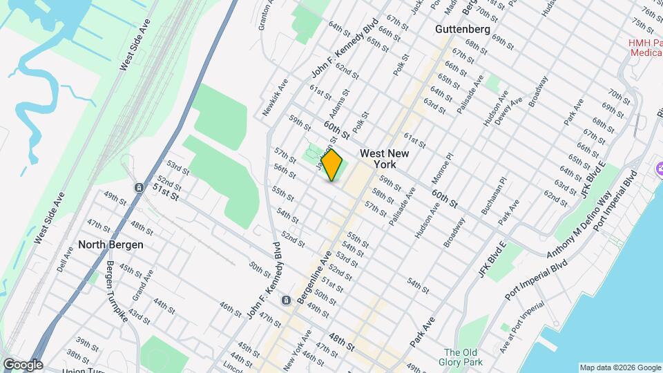 551 57th St Map and Location Details