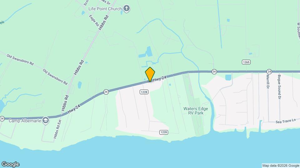 1591 NC-24 Map and Location Details