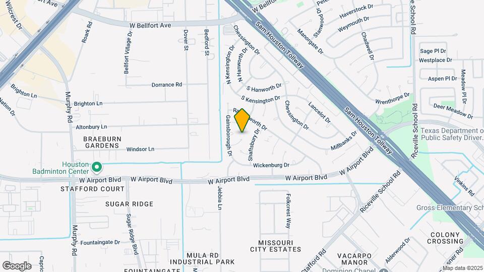 9702 Harrowgate Dr Map and Location Details