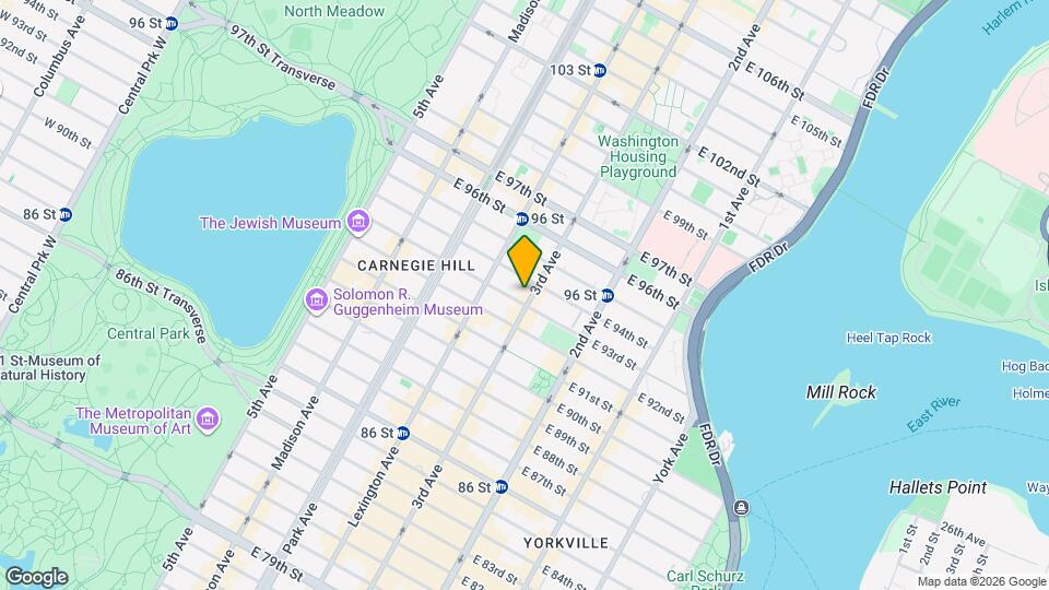 1666 3rd Ave Map and Location Details