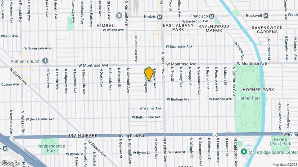 4255 N Spaulding Ave Map and Location Details