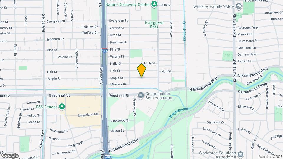 4523 Maple St Map and Location Details