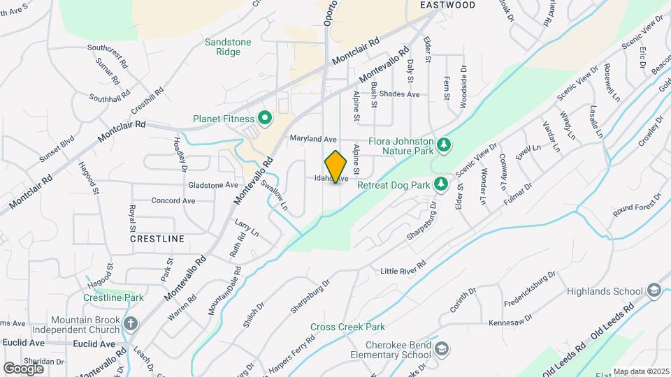 408 Rosewood St Map and Location Details