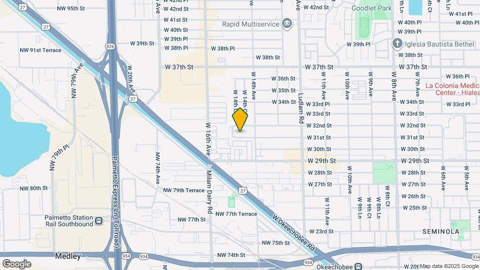 1465 W 31st St, Unit C1 Mapa y Detalles de la Ubicación
