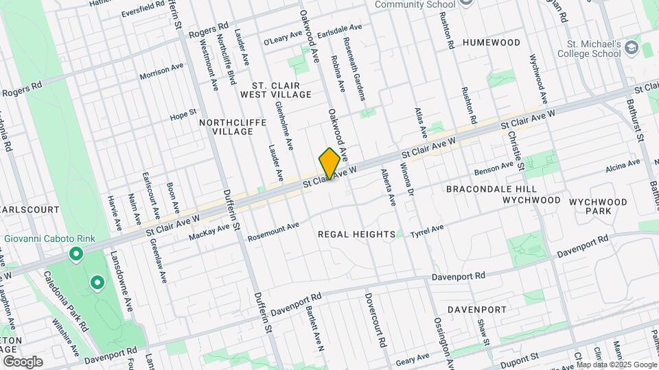 1003-2300 ST CLAIR Ave Map and Location Details