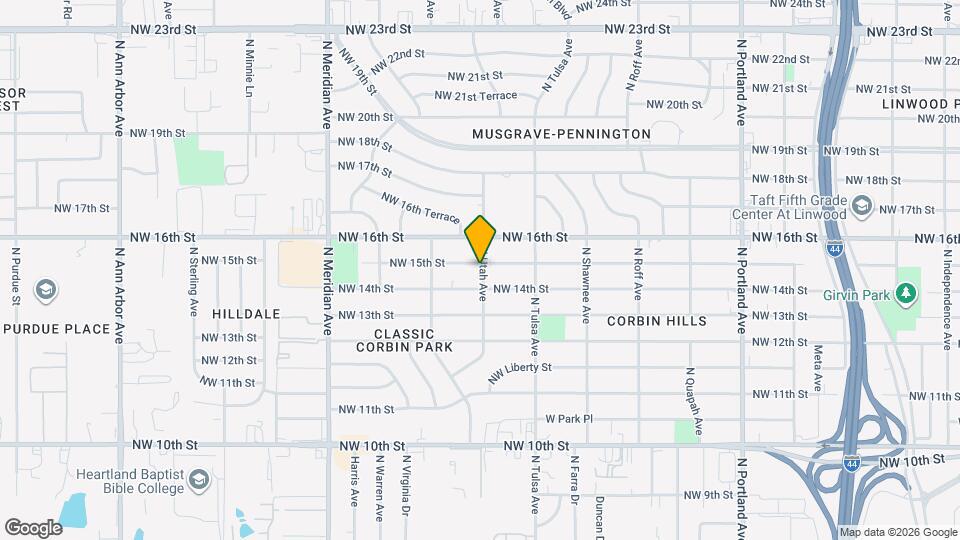 4200 NW 15th St Map and Location Details