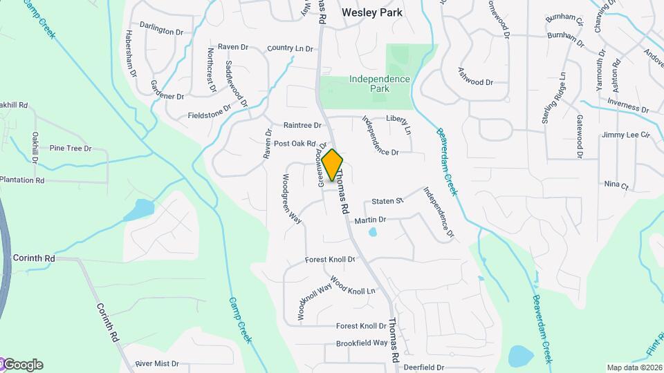 495 Split Rail Dr Map and Location Details