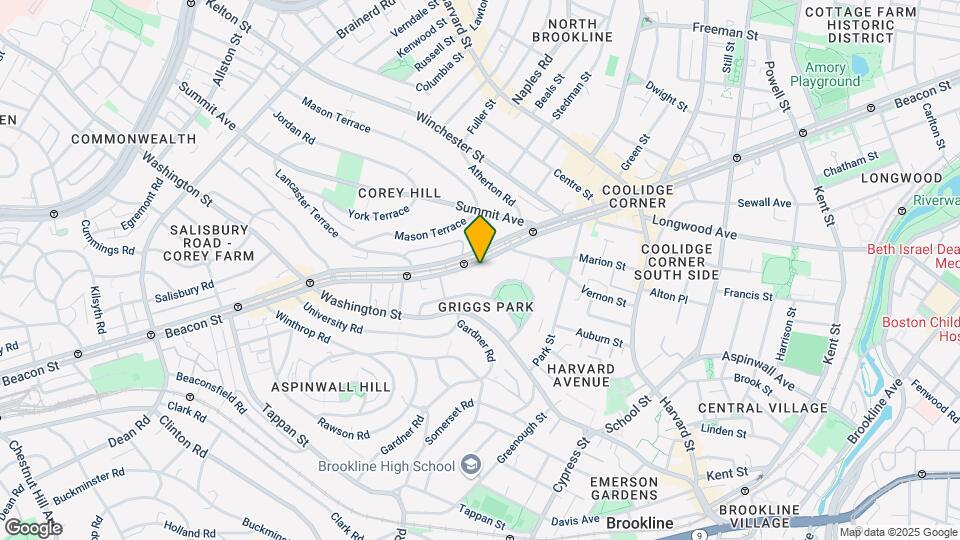 1471 Beacon St Mapa y Detalles de la Ubicación