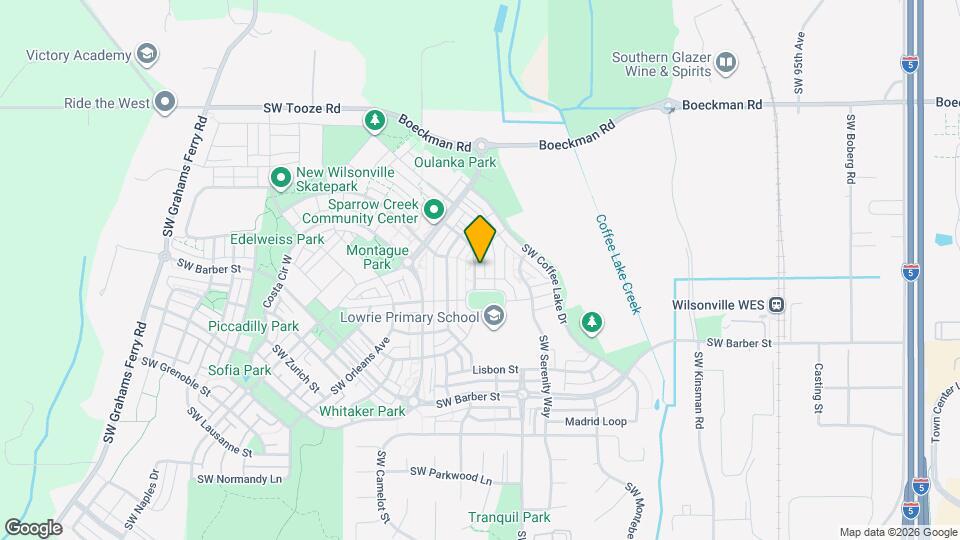 10847 SW Stockholm Dr Map and Location Details