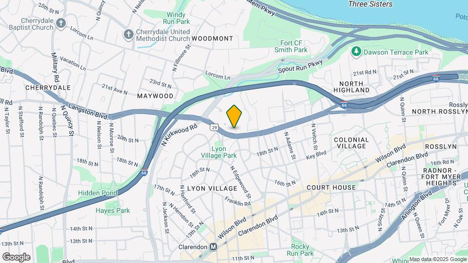 1902 N Daniel St Mapa y Detalles de la Ubicación