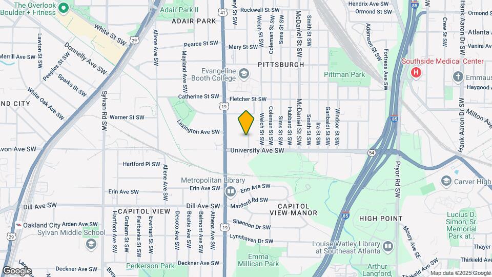 1167 Mayland Cir SW Map and Location Details