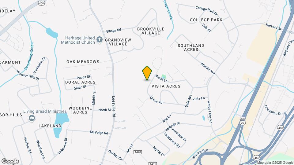1221 Grove Rd Mapa y Detalles de la Ubicación