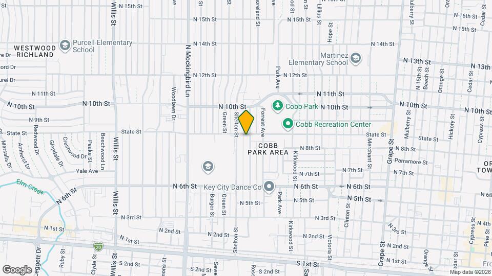 834 Westmoreland St Map and Location Details