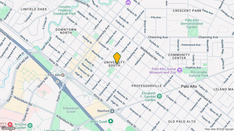 832 Kipling St Mapa y Detalles de la Ubicación