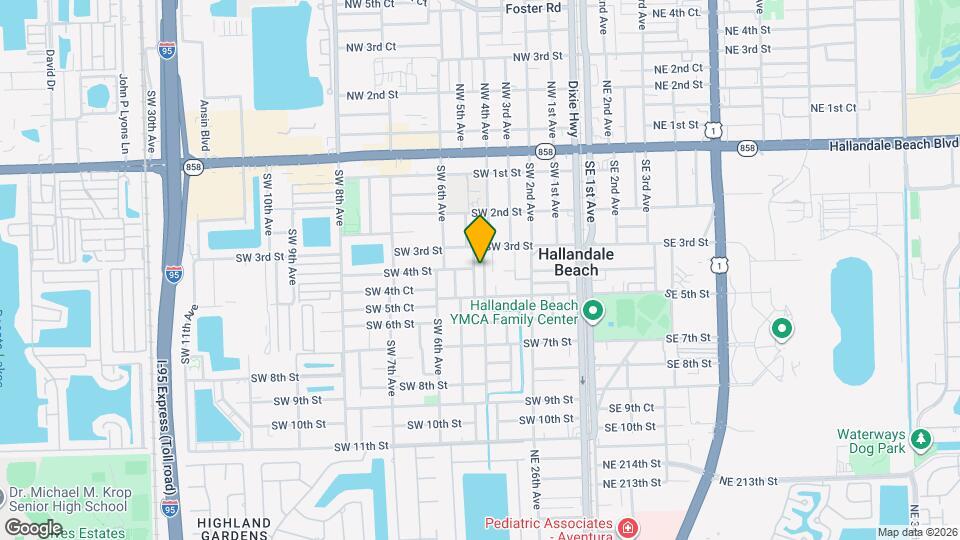 401 SW 4th Terrace Mapa y Detalles de la Ubicación