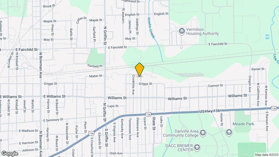 208 Stroup St Map and Location Details