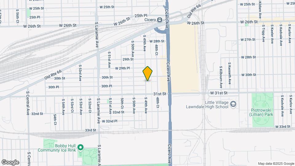 3015 S 49th Ave Map and Location Details