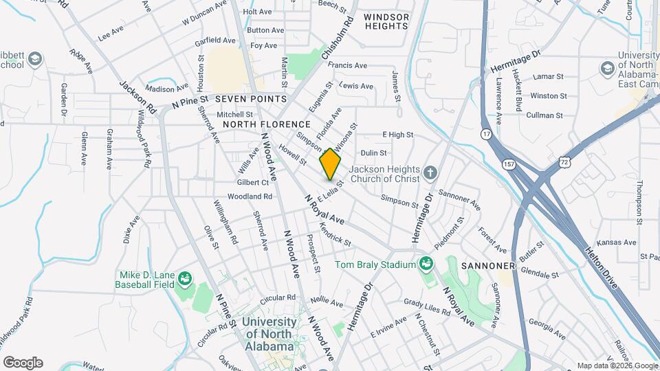 416 Howell St, Unit A Map and Location Details