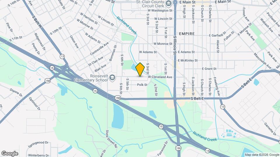 320 W Cleveland Ave Map and Location Details