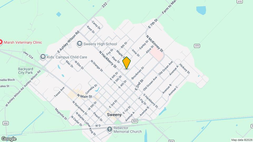 707 Alice St Map and Location Details