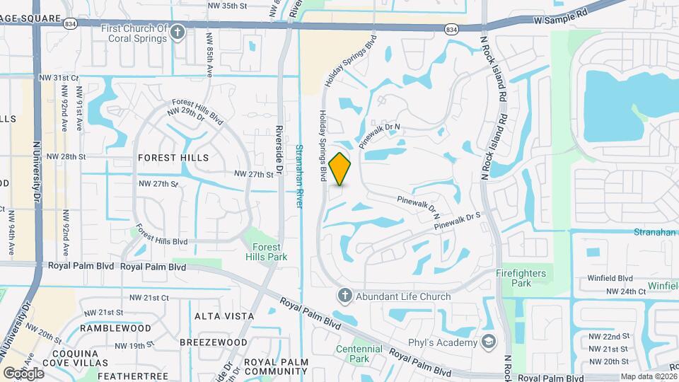 3031 Holiday Springs Blvd Map and Location Details