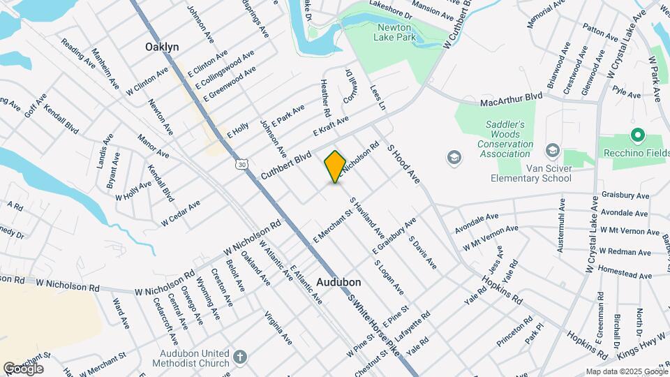 8 S Haviland Ave, Unit 2nd Floor Map and Location Details