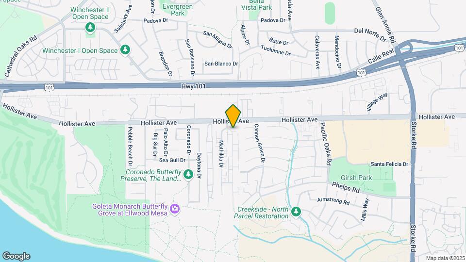 246 Ellwood Beach Dr Map and Location Details