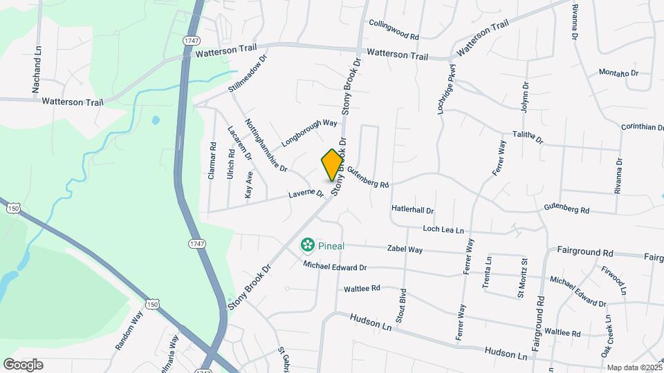 4706 Stony Brook Dr Map and Location Details