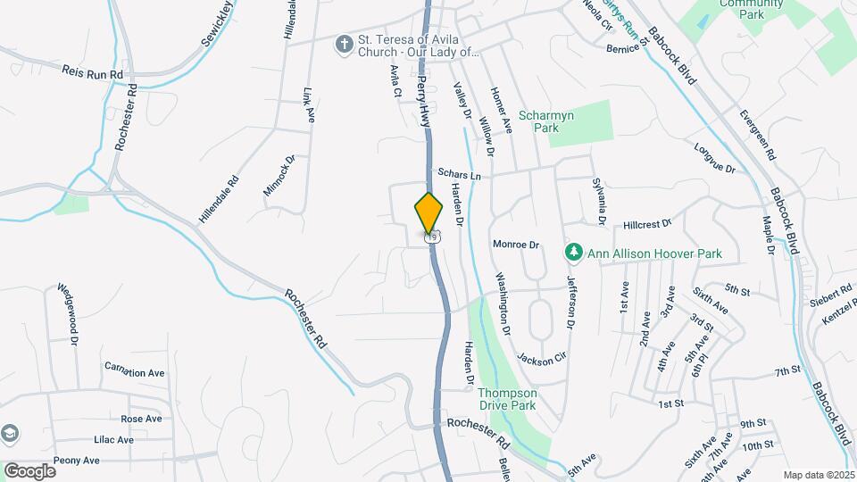 905 Perry Hwy Mapa y Detalles de la Ubicación