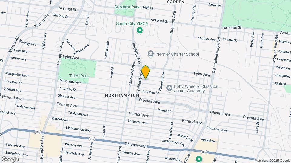 5265 Fairview Ave Map and Location Details