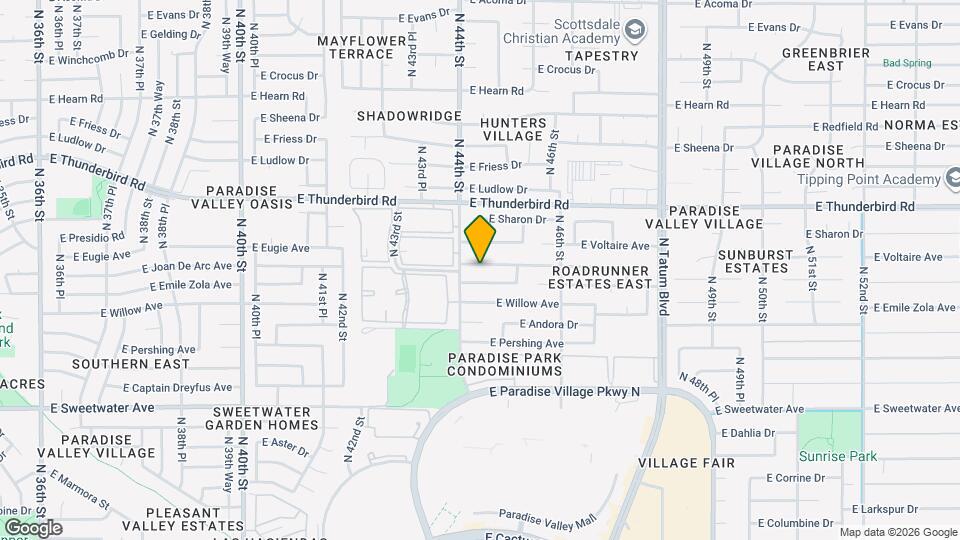 4415 E Joan De Arc Ave Map and Location Details