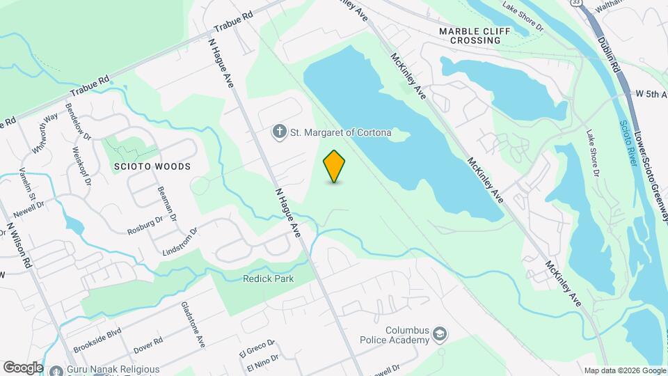 Hague Ravines Mapa y Detalles de la Ubicación