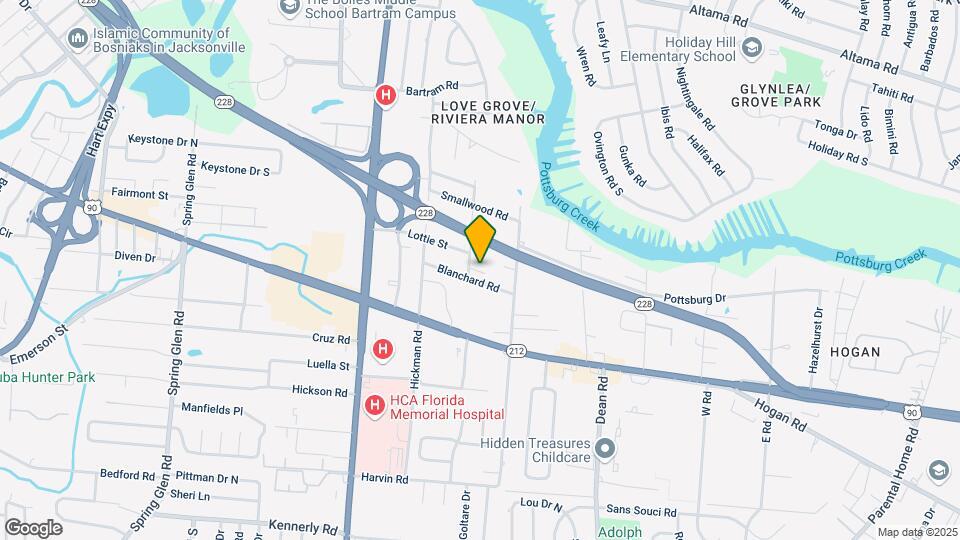 1515 Pullen Rd Map and Location Details