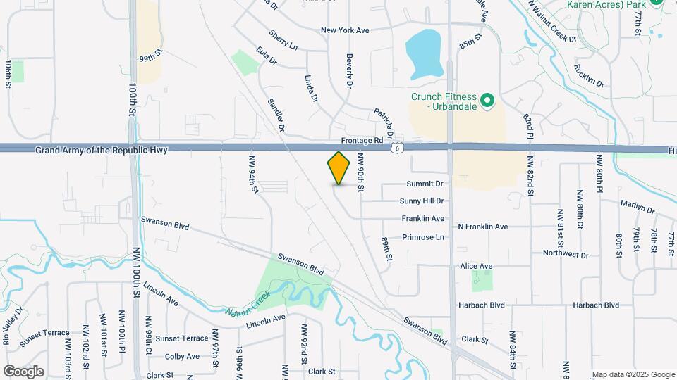 9104 Summit Dr Map and Location Details