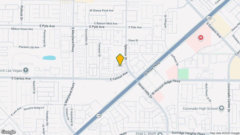 1713 Bamboo Rain Ave Map and Location Details