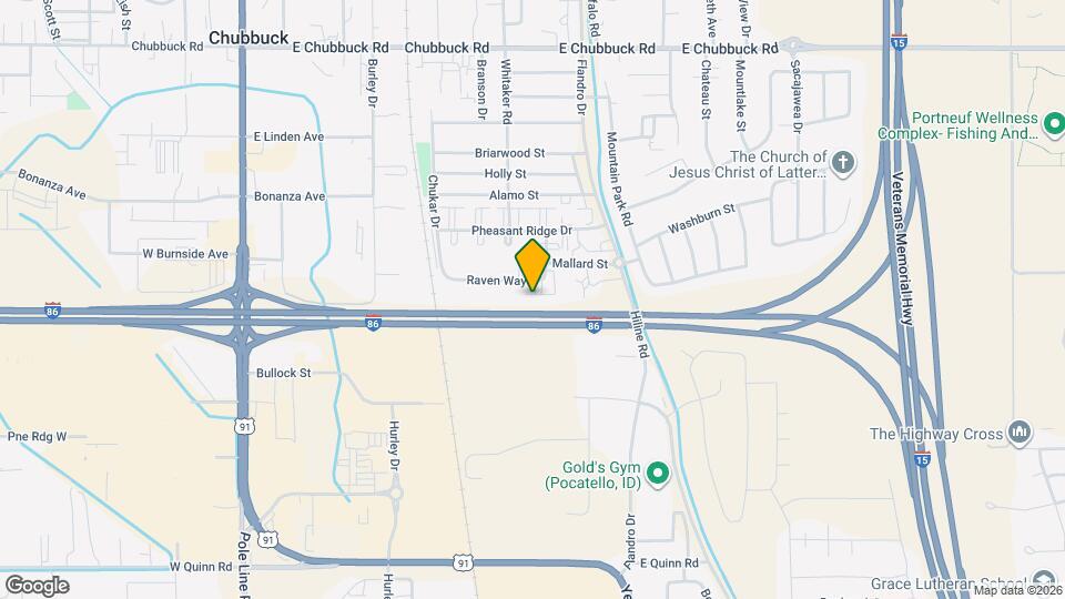 561 Raven Way Map and Location Details