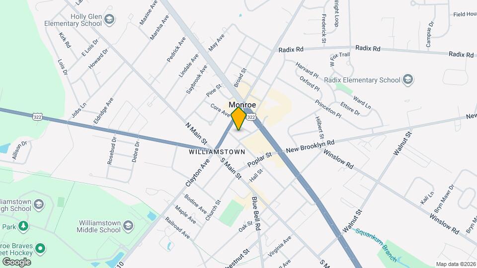 111 E Garwood Ave, Unit A Map and Location Details