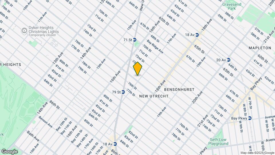 7406 17th Ave Mapa y Detalles de la Ubicación